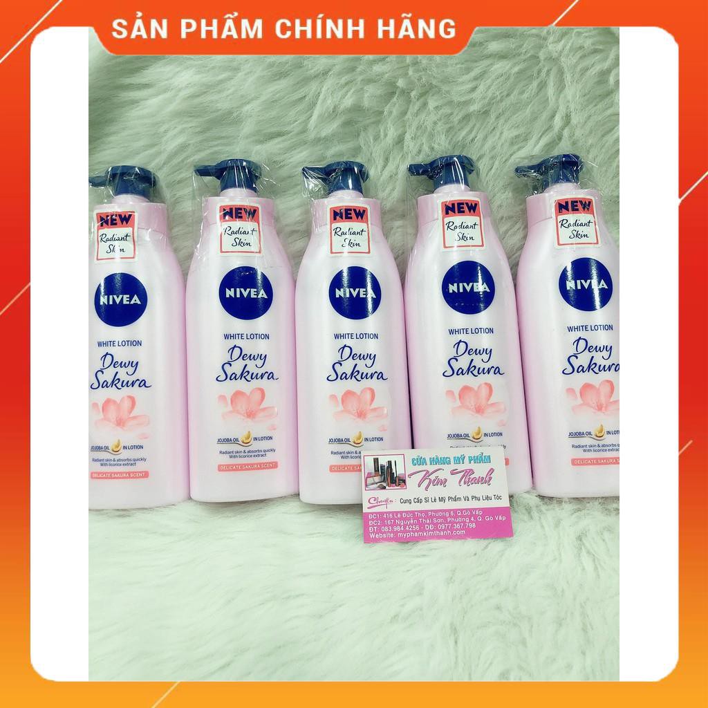 Sữa Dưỡng Thể Nivea Hương Hoa Anh Đào (350ml)