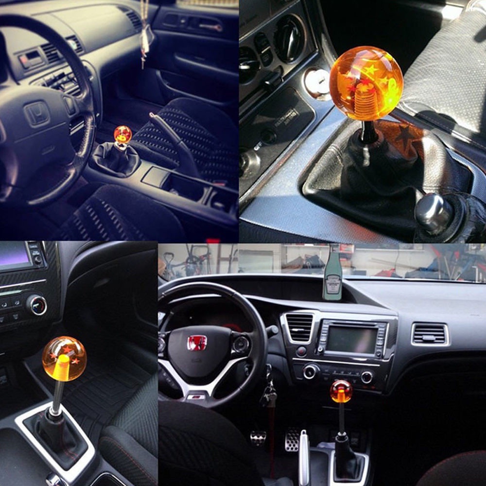 Tay Nắm Cần Số Xe Hơi Hình Dragon Ball Thông Dụng