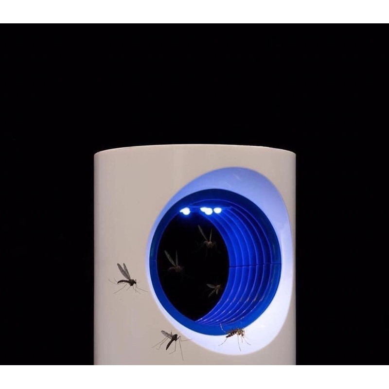Đèn bắt muỗi, Máy bắt muỗi hình trụ bằng cơ học, an toàn, tiết kiệm điện - bảo Hành 1 Đổi 1 Trong 7 Ngày