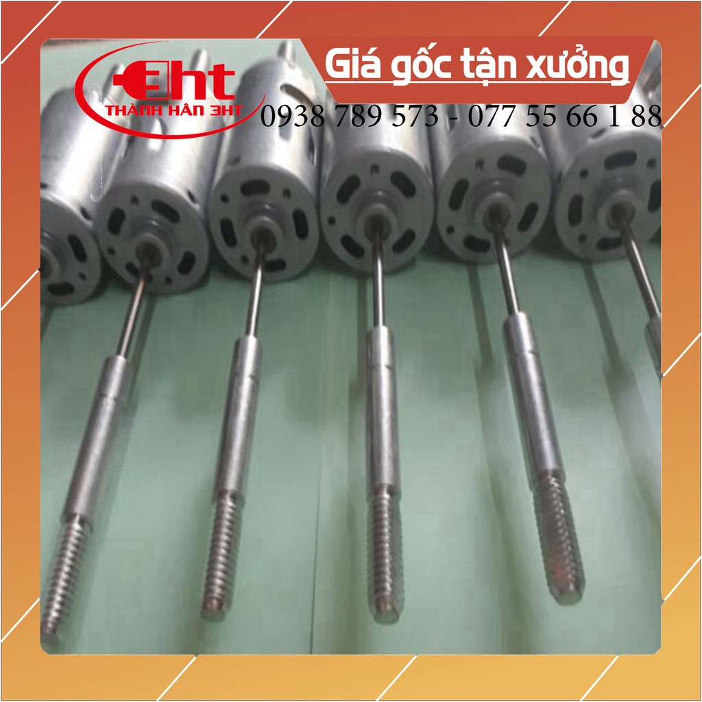 Mô tơ 12v chế quạt chạy acquy moteur - phụ tùng quạt động cơ quạt 12v mini moto và motor 3HT