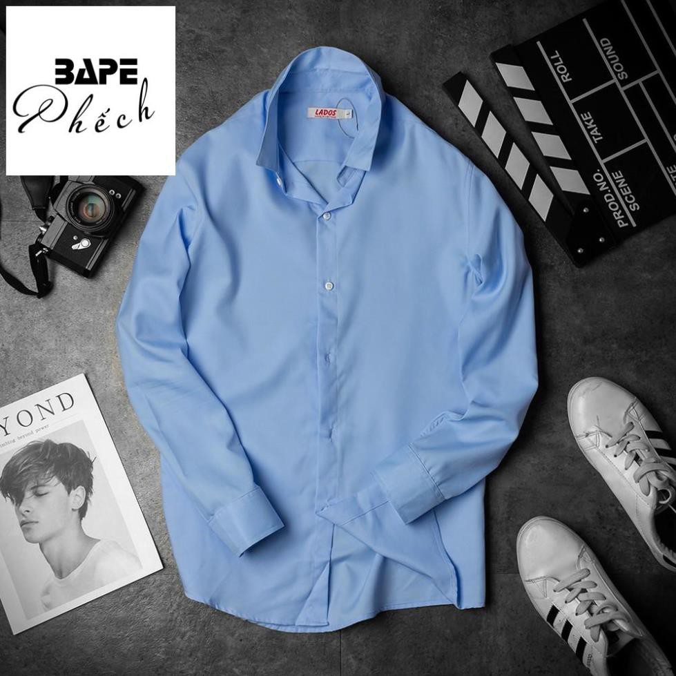 Áo sơ mi trơn có size big BAPE PHẾCH-523 | BigBuy360 - bigbuy360.vn