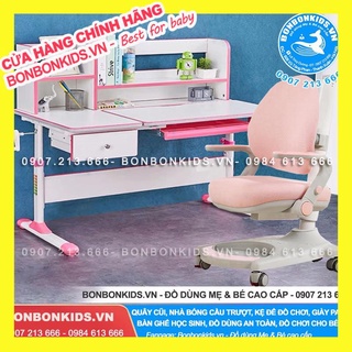 [Sale Freeshiip] Bộ Bàn Ghế Học Chống Gù Cận Newber 520 (Bàn học thông mình 110cm + Ghế 1 lưng)