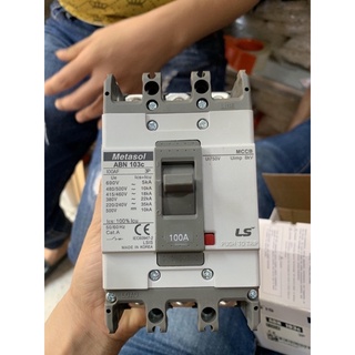 Attomat át khối 3 pha mccb ls 3p abn 103c-100a