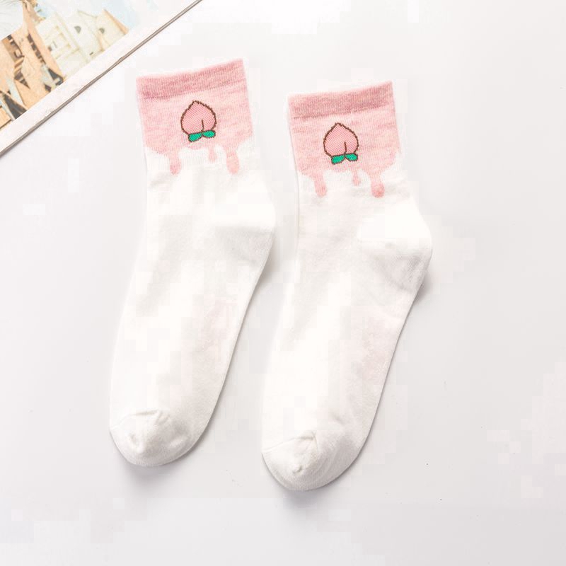 Vớ nữ Hàn Quốc hình trái cây ngộ nghĩnh