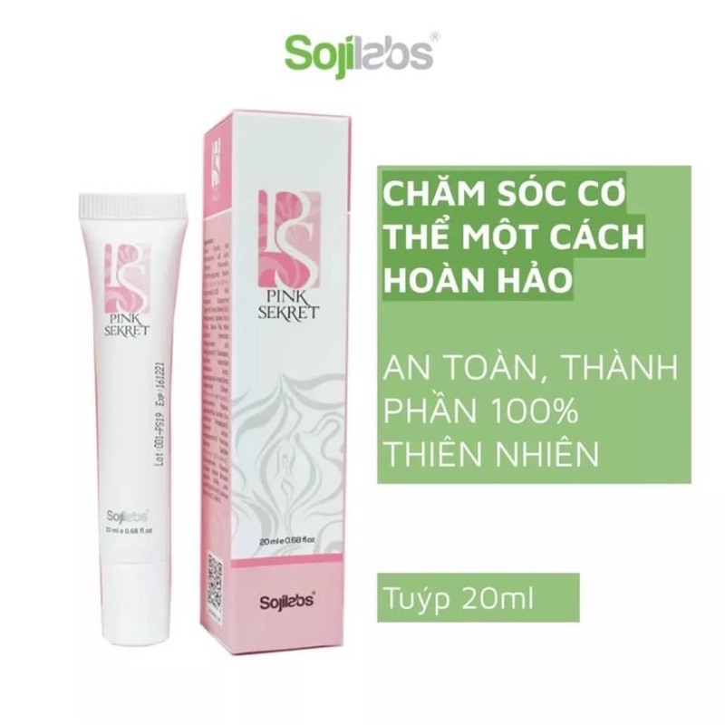 Kem se khít làm hồng vùng kín và nhũ hoa Pink Sekret SojiLabs 20ml - HX2184