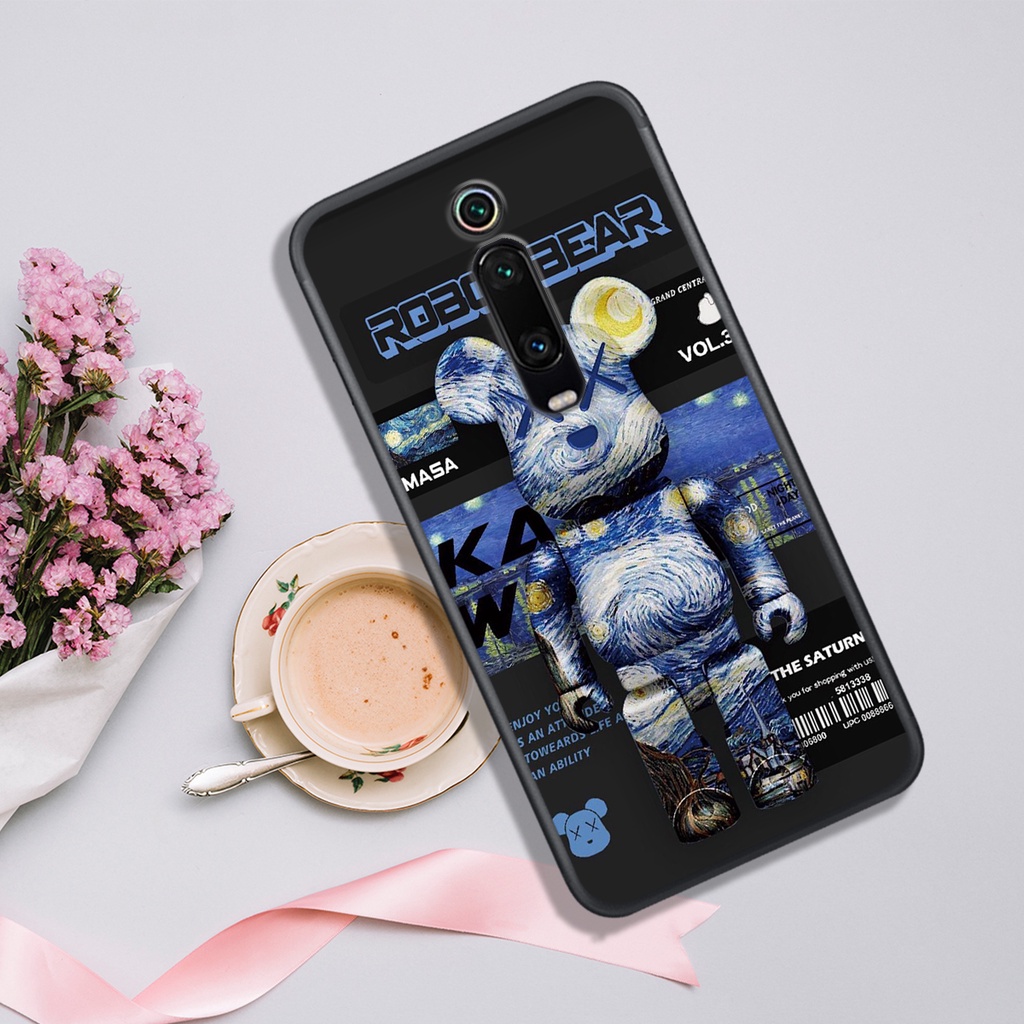 [HOT]ỐP  XIAOMI REDMI K20 - REDMI K30 -  REDMI NOTE 4 - REDMI NOTE 4X  , In Hình Gấu Robot họa tiết L-V màu sắc cực đẹp.