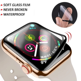 Kính Cường Lực 9h 3d Cho Đồng Hồ Thông Minh Apple Watch 42mm 44mm 38mm 40mm