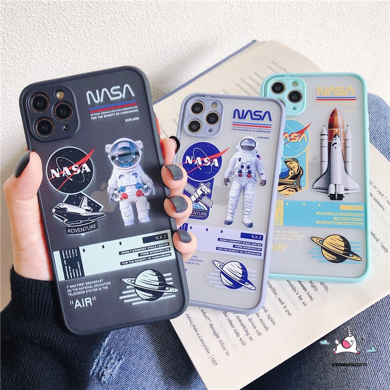 Ốp lưng NASA bảo vệ camera cho Samsung Galaxy A50 A02S A12 A50s A30s A31 A21s A11 M11 A51 A71 M31 A01 A20 A30 M10S A20s