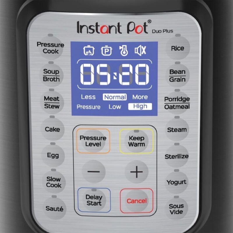 Nồi áp suất điện đa năng Instant Pot® Duo™ Plus 9-in-1, 5.7L - Bảo hành chính hãng 12 tháng