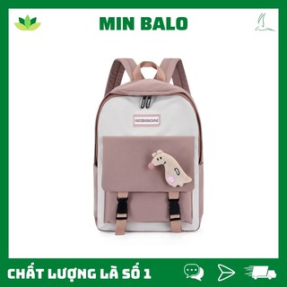 Balo Nữ Đi Học ULLZANG Chống Nước Đẹp Thời Trang Cao Cấp Min Balo MS10