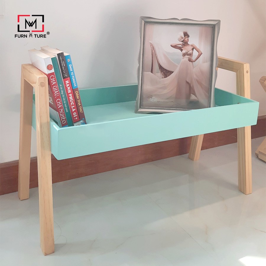 Khay đựng đồ đa năng phong cách hàn quốc màu xanh mint - MW FURNITURE - Nội thất trang trí