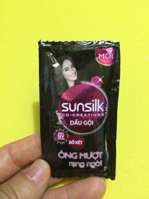 Combo 10 Gói Dầu gội Sunsilk óng mượt rạng ngời 6g