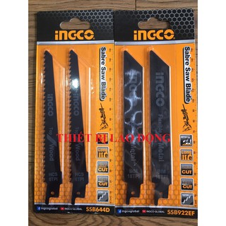 Combo 1 bộ lưỡi cưa kiếmssb644d+ 1 bộ lưỡi cưa kiếm ssb922ef ingco