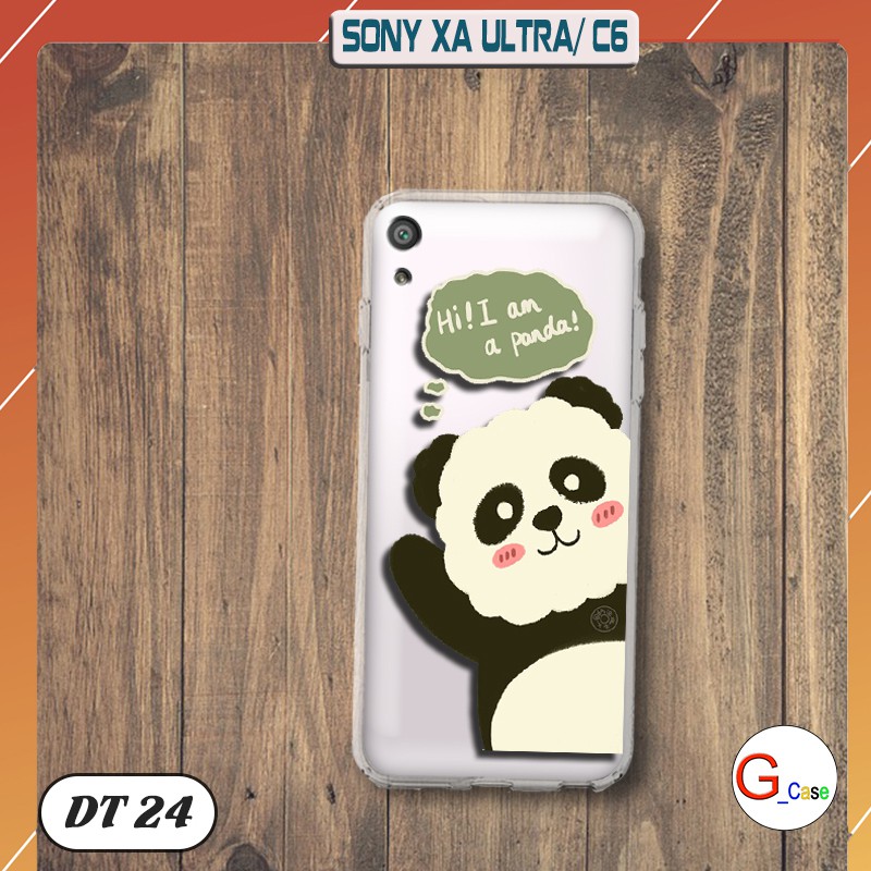 Ốp lưng Sony XA Ultra/ Sony Xperia C6 dẻo trong in hình