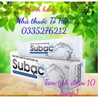Su bạc (Chính hãng)- Subac giải pháp cho bệnh thuỷ đậu, zona