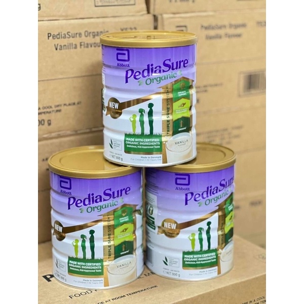 Sữa pediasure organic Úc 800gr date t5/24