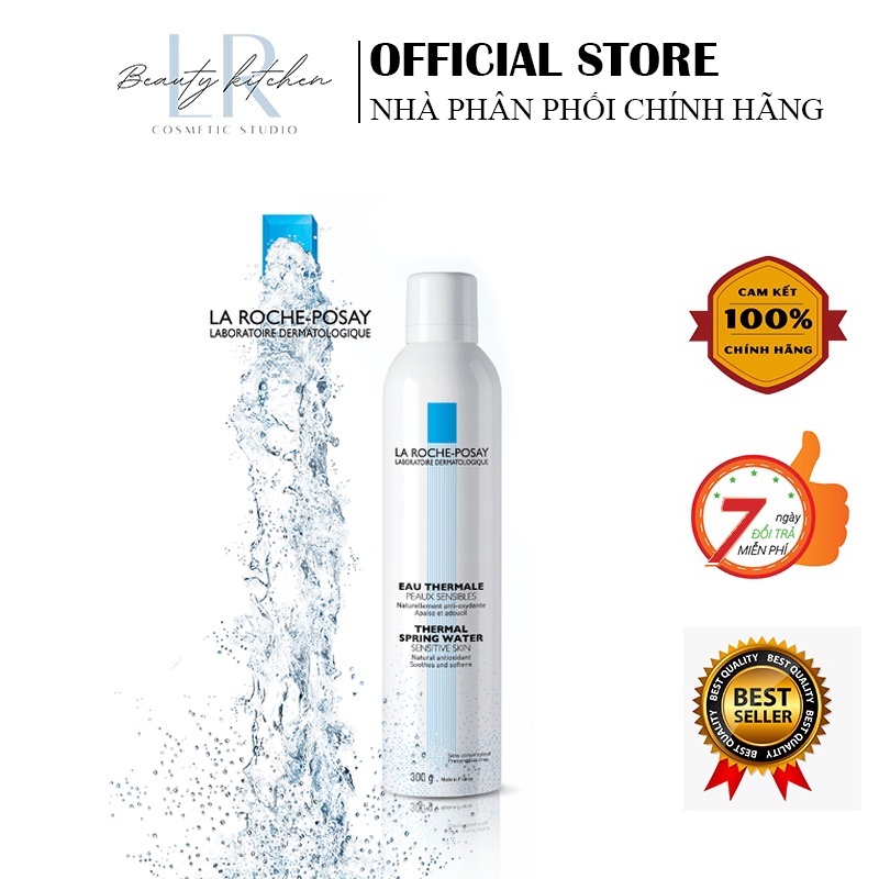 Xịt khoáng La Roche Posay Thermal Spring Water 300ml, Cấp Ẩm, Làm Dịu Và Bảo Vệ Da