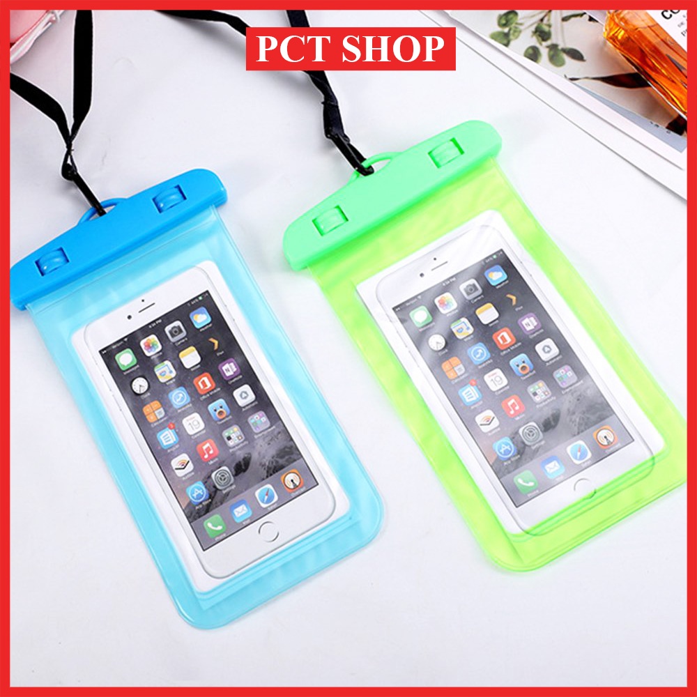 Túi đựng điện thoại chống nước, có dây đeo, cảm ứng màn hình CT393