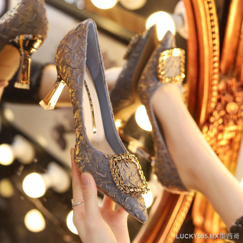 Giày cao gót nữ thời trang mũi nhọn