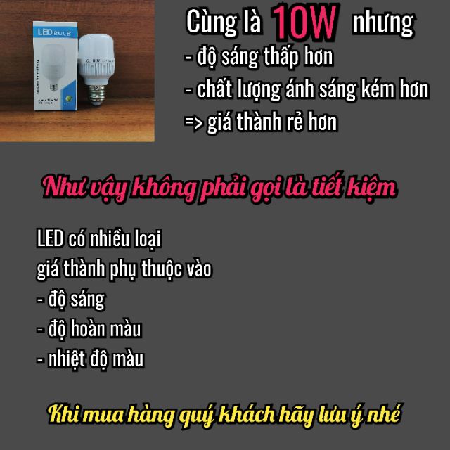 Bóng đèn LED 10W / trụ tròn, ánh sáng trắng, độ sáng 950lm, CRI &gt; 80
