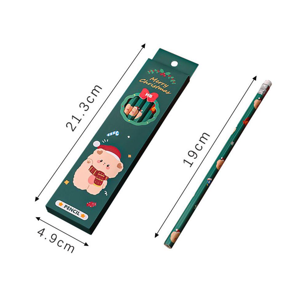 UUMIR Bút Chì Họa Tiết Giáng Sinh Dễ Thương Cho Bé