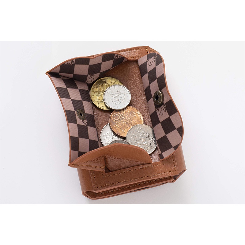 Ví Da PU Gập Làm Ba In Hình Snoopy Nhật Bản