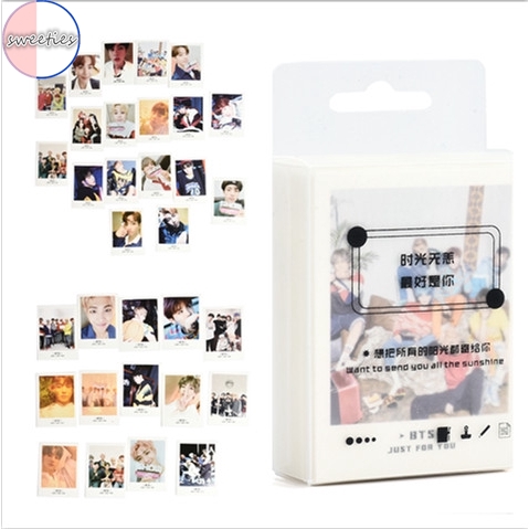 Hộp 45 Ảnh Lomo Card Nhóm Nhạc Bts Suga J-hope