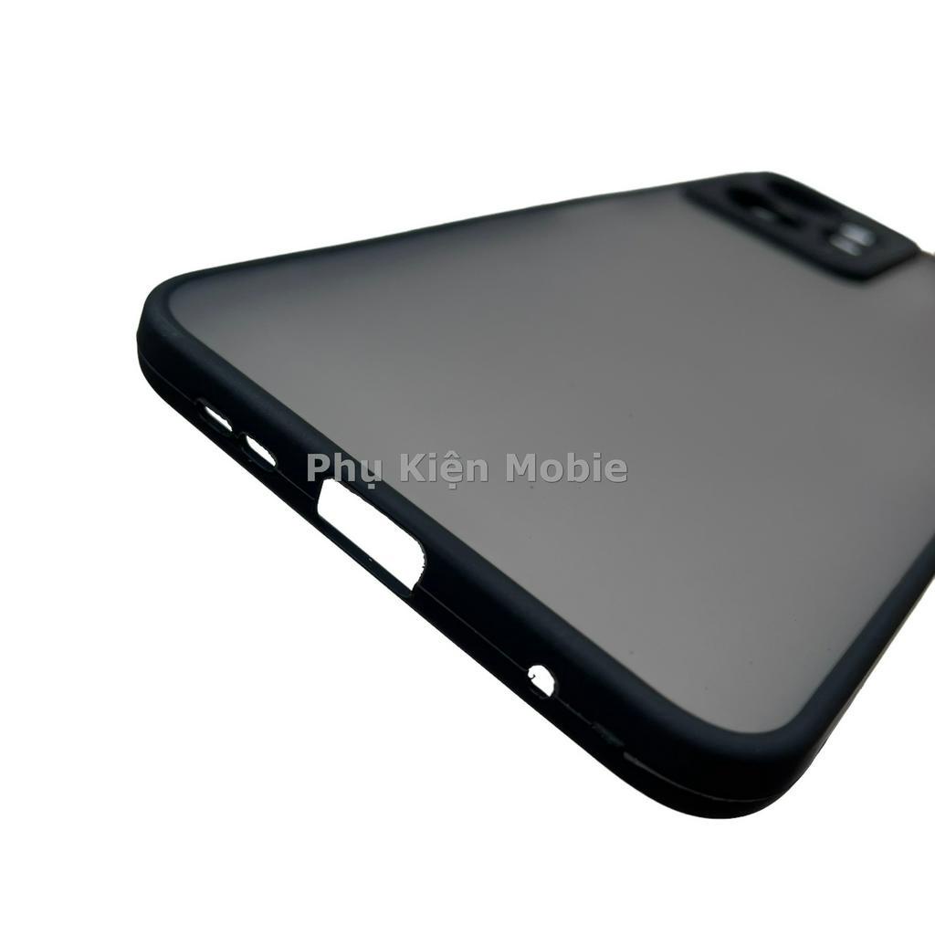 Ốp lưng cứng nhám mờ viền silicon bảo vệ camera cho Xiaomi Redmi Note 12 4G