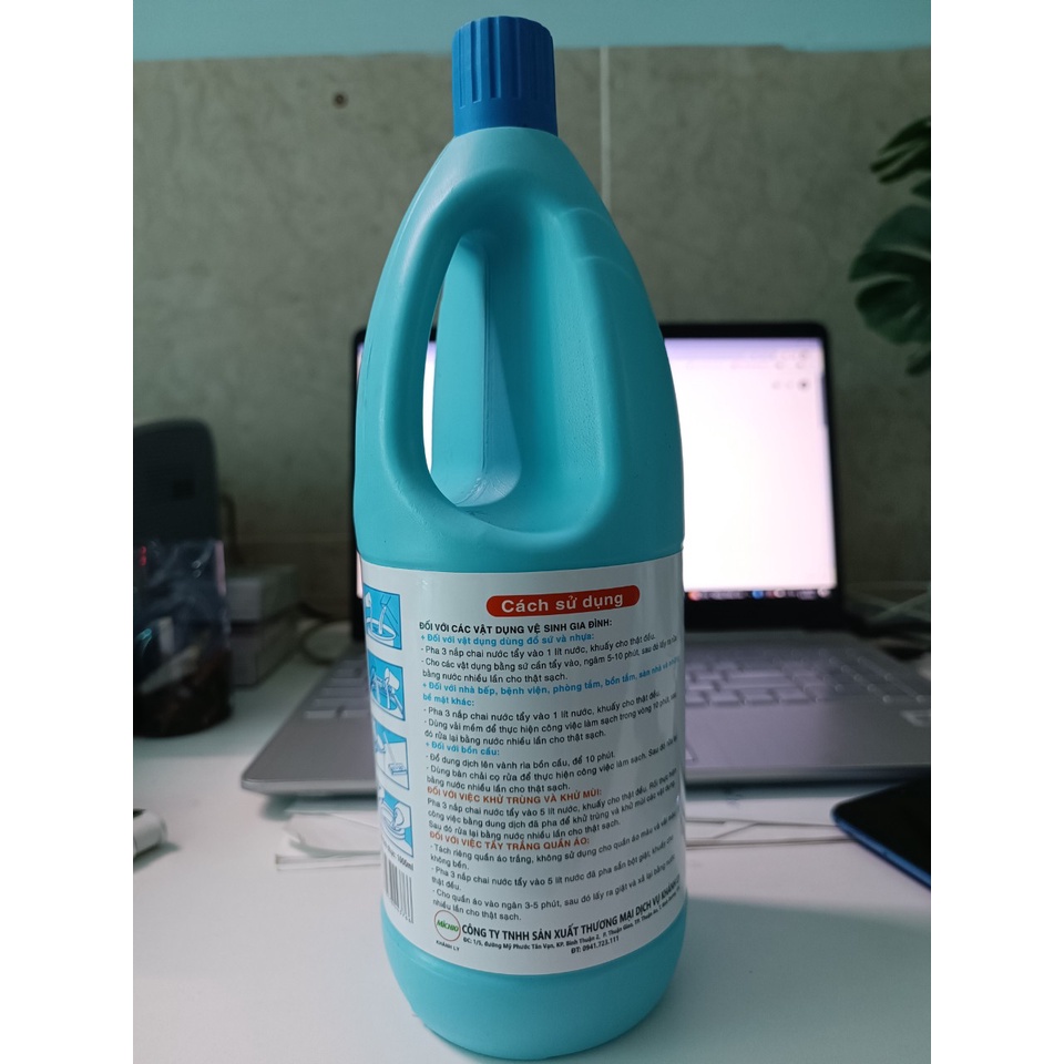 SIÊU HOT Nước Tẩy Trắng Quần Áo Javel MICHIO công nghệ Nhật Bản  diệt khuẩn, khử mùi hôi, tẩy đồ sứ, đánh tan vết bẩn