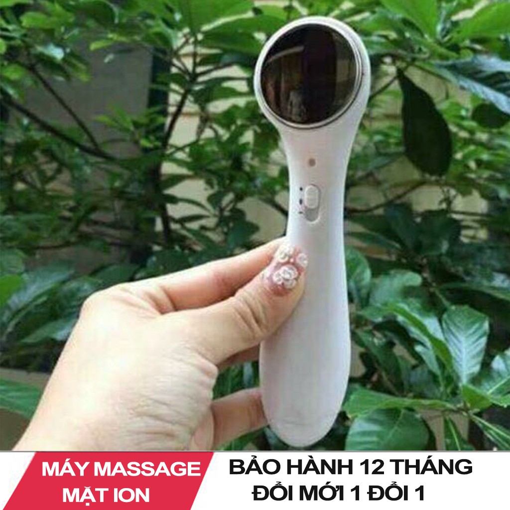 Máy Massage Mặt Ion Hàn Quốc - Máy Làm Trắng Da Sạch Mụn