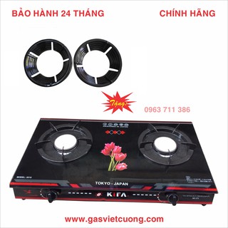 Bếp gas hồng ngoại + tặng kèm 2 chiếc kiềng chắn gió