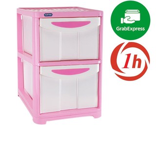 TỦ NHỰA DUY TÂN LỚN 2 NGĂN- 38 x 44.5 x 56 cm