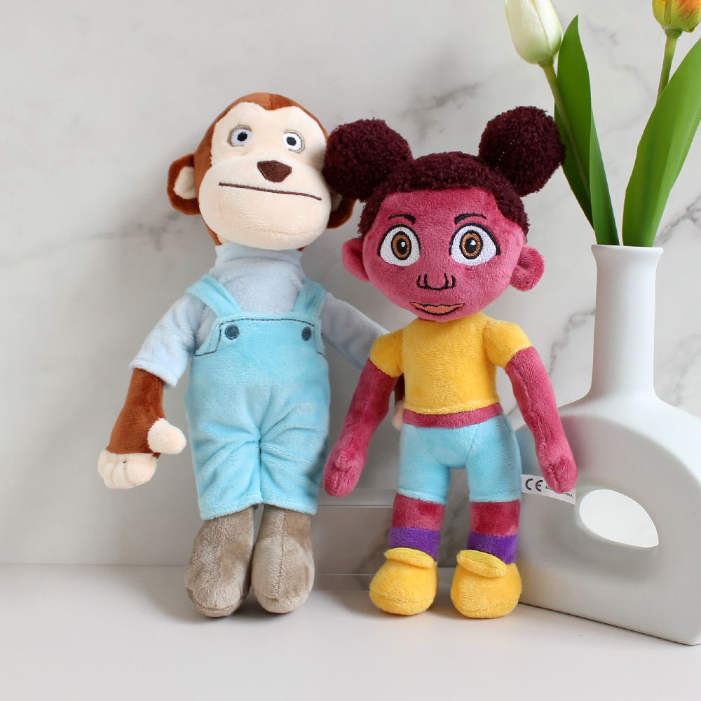 28cm Amanda Girl Plush Toy Cute Amanda the Adventurer Plush Doll Cartoon Game Figure Stuffed Toys for Children Gifts 28cm