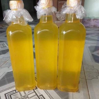 Dầu lạc/dầu phộng ép nguyên chất nhà làm