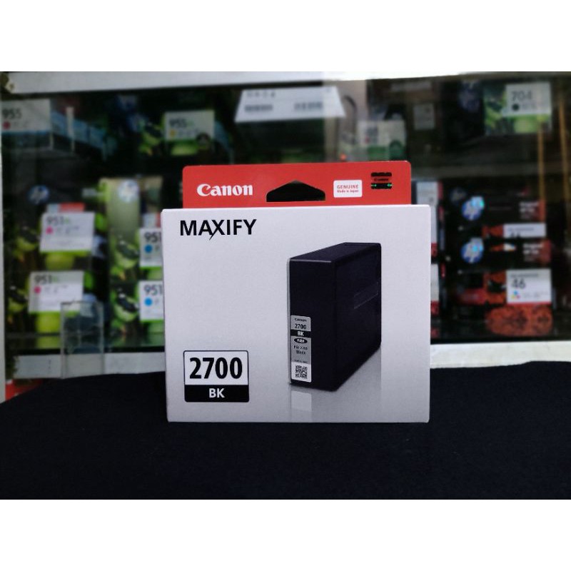 Ống Mực Đen Chính Hãng Cho Máy Ảnh Canon Maxify 2700