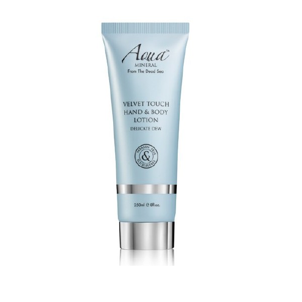 Lotion dưỡng cấp ẩm cho tay & cơ thể, chống lão hóa - Aqua Mineral Velvet Touch Hand & Body Lotion - MilenSea
