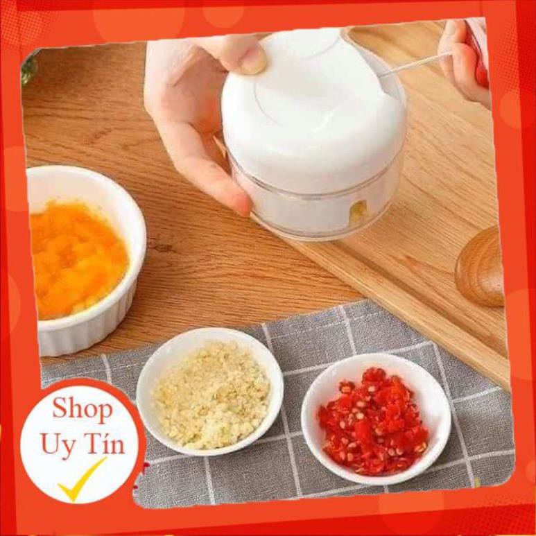 [Giá Sập Sàn] [Xay Tỏi Ớt - Nhanh Gọn] Máy xay tỏi ớt cầm tay Mini Food Chopper Đa Năng Tiện dụng ,Có Xay thịt ,Xay Đá