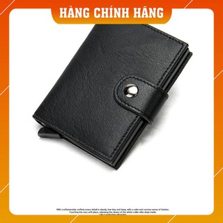 Hàng chuẩn Ví Đựng Thẻ Da Bò T145 -Nhỏ Gọn Tiện Dụng , Món Đồ Không Thể Thiếu Cho Người Không Dùng Tiền Mặt