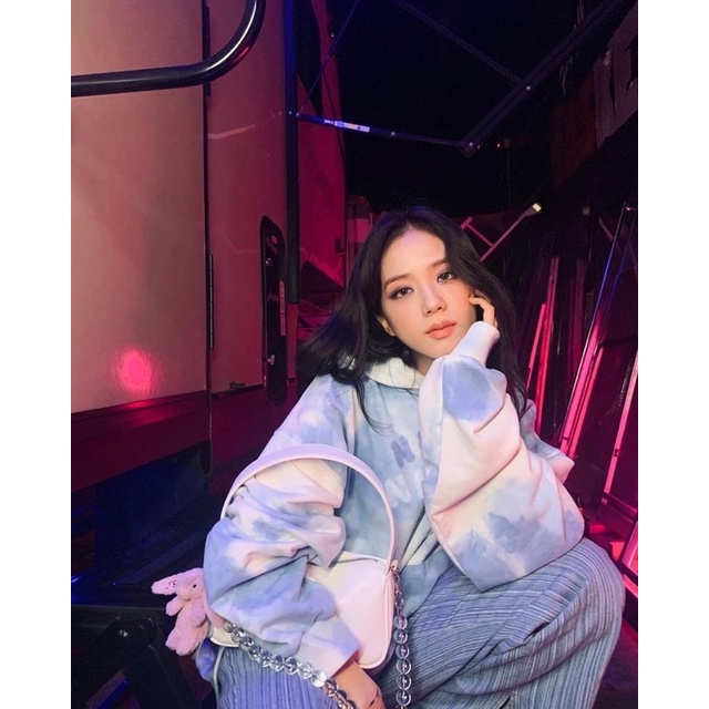 Áo hoodie tie dye loang màu NIEEH giống Jennie, Jisoo Blackpink, Yeri Red velvet