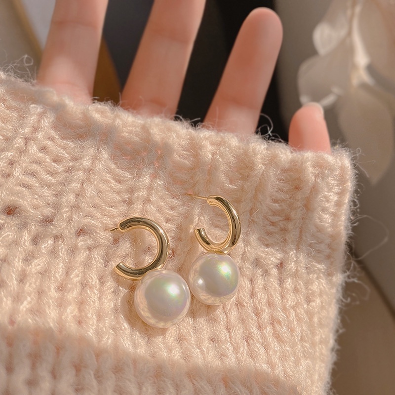 Khuyên Tai Ngọc Trai Hình Trái Tim Phong Cách Hàn Quốc Kiểu Mới Cá Tính Thời Trang Cho Nữ 2022