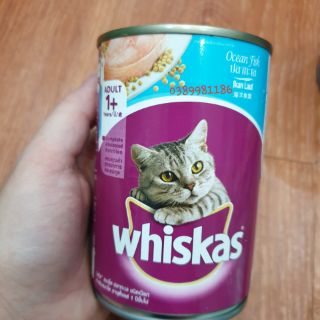 Pate Whiskas cho mèo lon 400g