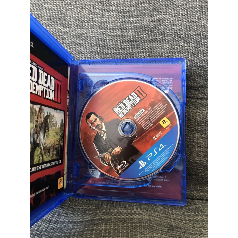 Red dead redemtion 2 hệ máy PS4 2nd used còn mới