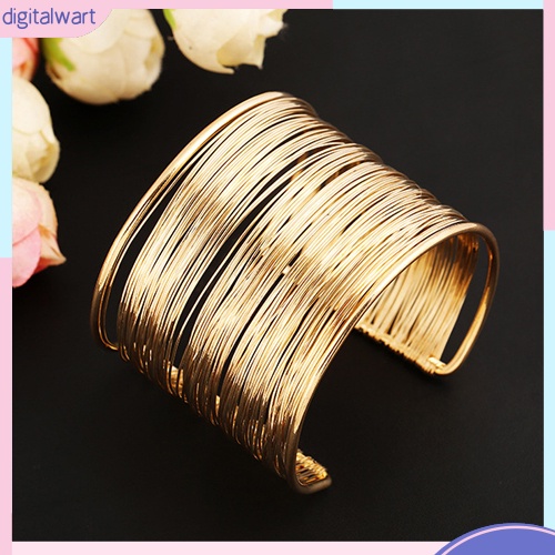 Vòng Tay Kim Loại Nhiều Lớp Thời Trang Cho Nữ