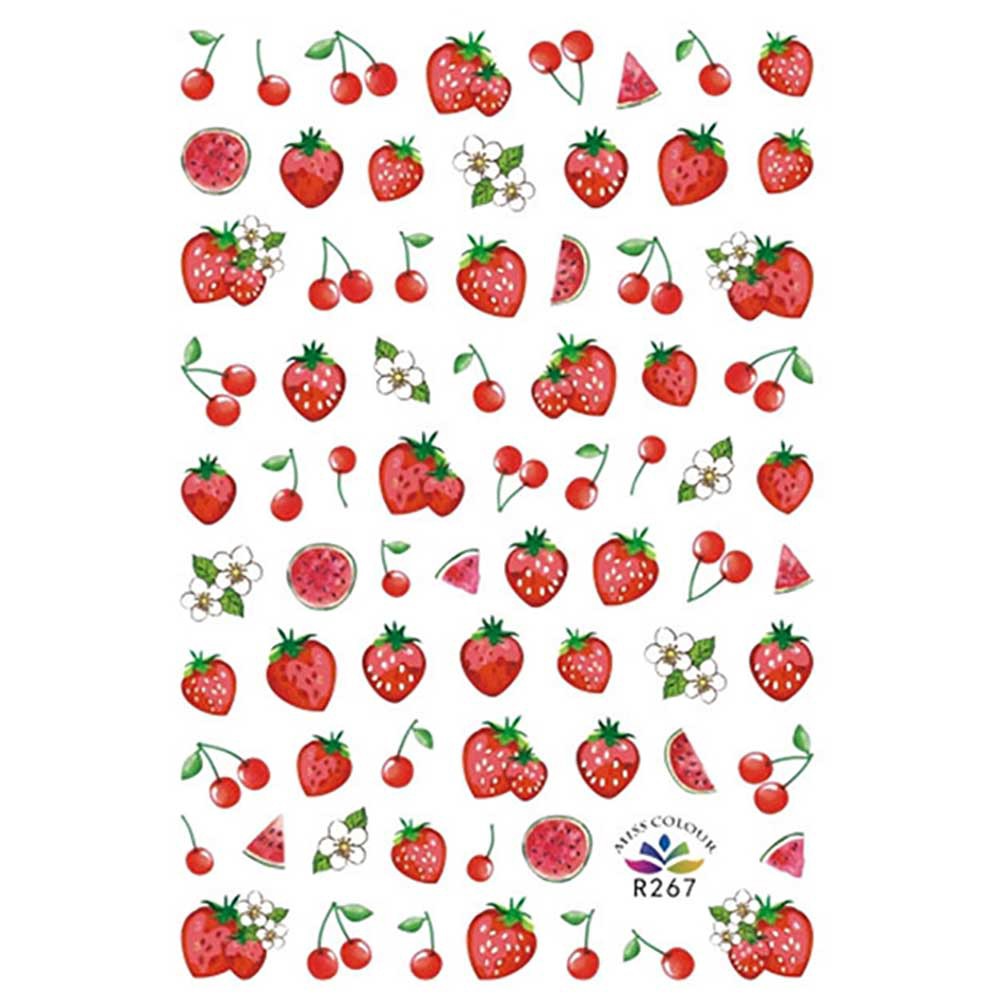 [Hàng mới về] Nhãn dán trang trí móng tay kiểu dáng 3d long lanh tự dính