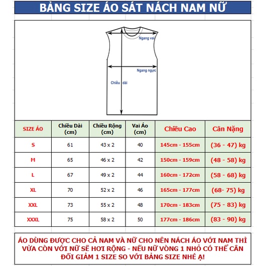 Áo Thun Sát Nách - Áo Thể Thao Thun Lạnh