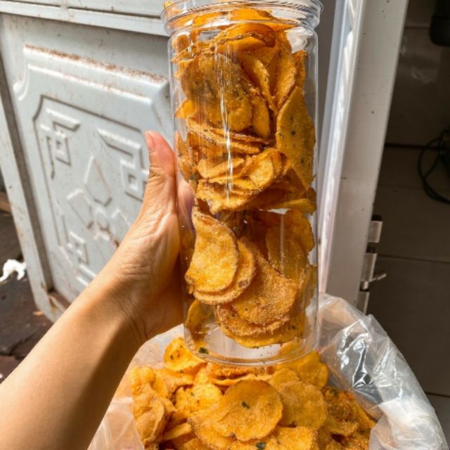Hủ Pet-250gr khoai tây lắc mắm hành