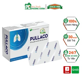 Pullaco chứa Xuyên Tâm Liên, Hỗ trợ bổ phế, giảm ho, long đờm, khó thở, ngừa viêm phế quản hộp 20 viên