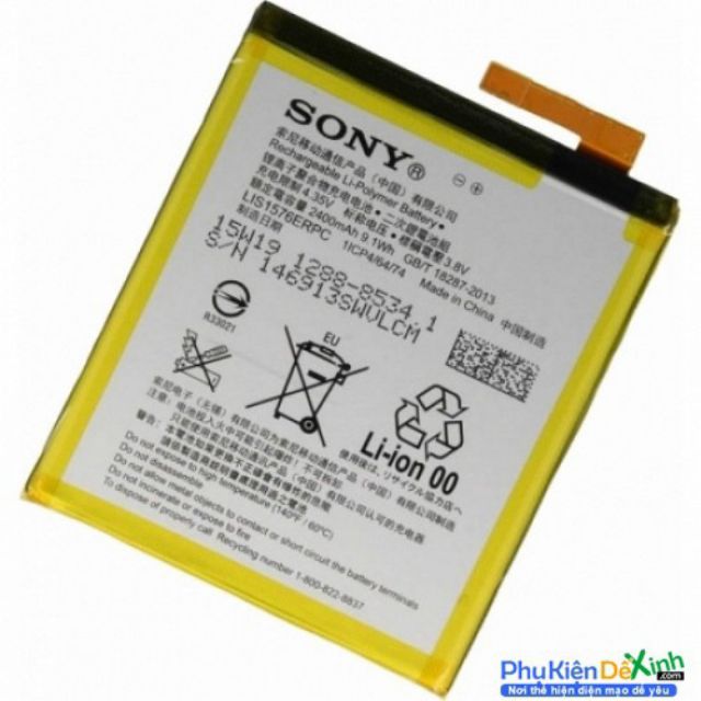 pin Sony Xperia M4 Aqua - 2400mAh _ BH 6 tháng