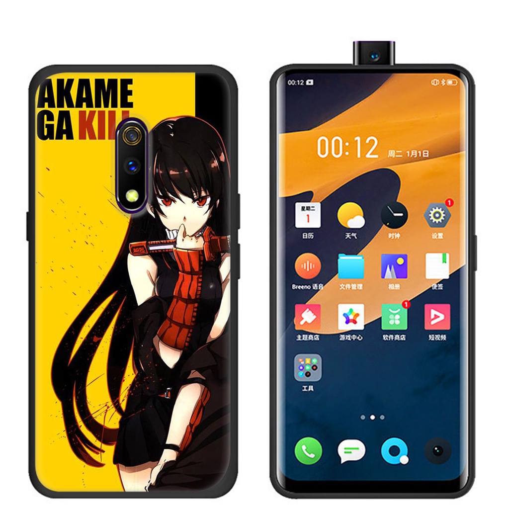 Ốp Điện Thoại TPU Silicon Mềm Hình Anime Akame Ga Kill Cho Realme Narzo 20 6 7 8 Pro 6i 7i 30A 89 Akame Ga Kill