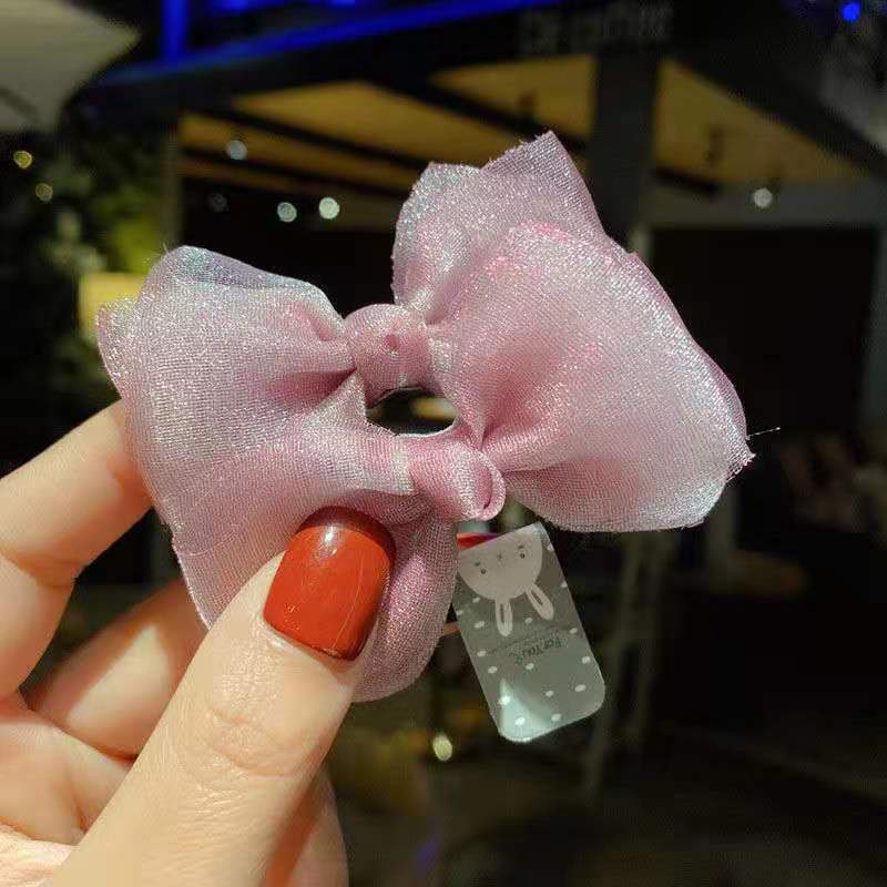 2 Kẹp tóc hình nơ màu sắc dễ thương cho bé gái